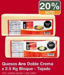 Makro Aro quesos doble crema oferta