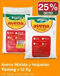 Makro Toning avena molida y hojuelas oferta