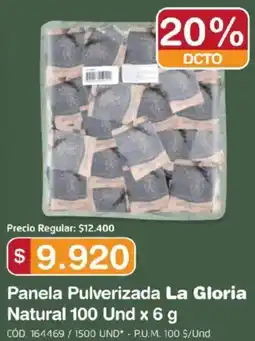 Makro La gloria panela pulverizada oferta