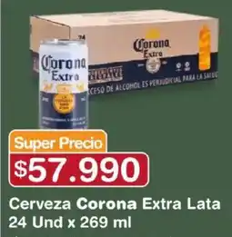 Makro Corona extra cerveza lata oferta