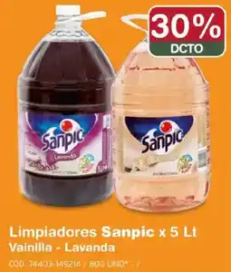 Makro Sanpic limpiadores oferta