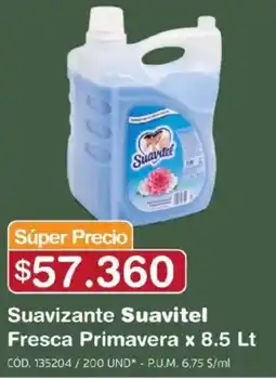 Makro Suavitel suavizante fresca primavera oferta