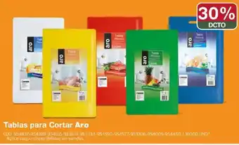 Makro Aro tablas para cortar oferta