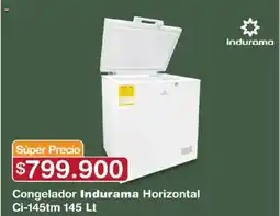 Makro Indurama horizontal congelador oferta