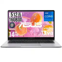 Falabella PORTATIL EXPERTBOOK INTEL CORE I7-1355U SSD 512GB RAM 16GB LED 14 FHD oferta