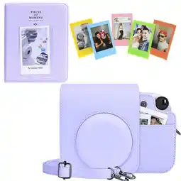 Falabella Combo Lila Instax Mini 12 Estuche + Álbum + Marcos oferta