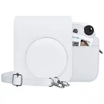 Falabella Estuche para Cámara Fujifilm Instax Mini 12 - Blanco Arcilla oferta