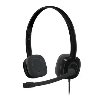 Falabella Audífonos Diadema H151 Con Micrófono Color Negro oferta