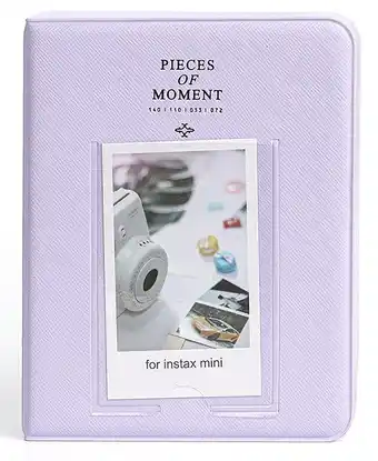 Falabella Album para fotos Instax Mini 64 Fotos - LILAC PURPLE oferta