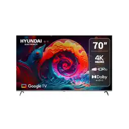 Alkomprar TV HYUNDAI 70 Pulgadas 177,8cm HYLED7006G 4K-UHD Smart TV Google oferta