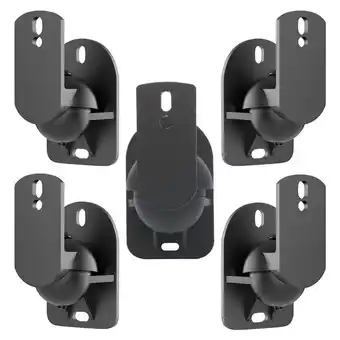 Falabella Soporte X 5 Para Parlantes De Teatro En Casa Brackets For Home Theater oferta