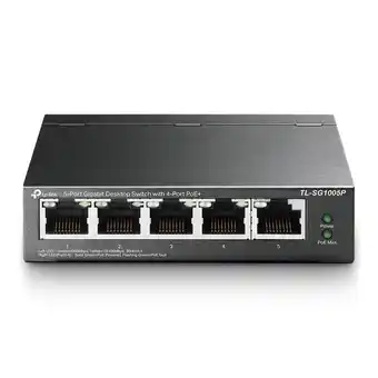 Falabella Switch De 5 Puertos Gigabit 4 Puertos Poe Tl-sg1005p oferta