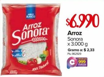 Super Inter Arroz Sonora 3.000g oferta