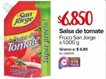 Super Inter Salsa de Tomate Fruco San Jorge 1.000g oferta