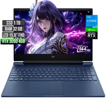 Falabella VICTUS INTEL CORE I5-12450H RTX 3050 4GB SSD 1TB RAM 32GB LED 15,6 FHD 144Hz oferta