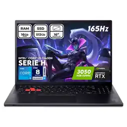 Falabella Portátil Gamer Nitro Lite I5 13420H Ram 16Gb Ssd 512GB RTX 3050 oferta