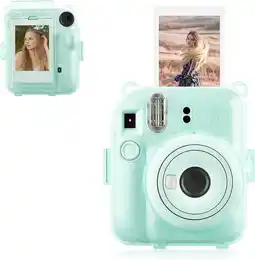 Falabella Protector para cámara instax mini 12 - Verde Escarchado oferta