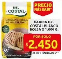 Ara Del costal harina blanco bolsa oferta