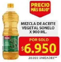 Ara Mezcla de aceite vegetal sonelo oferta