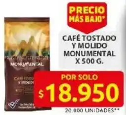 Ara Café tostado y molido monumental oferta