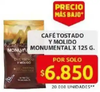 Ara Café tostado y molido monum monumental oferta