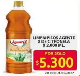 Ara AgenteX limpiasos de citronela oferta