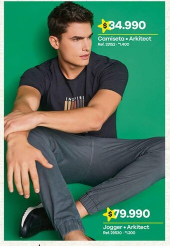 Éxito Camiseta Arkitect oferta