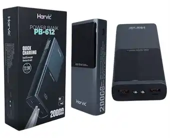 Falabella Power Bank 20000mah Carga Super Rapida De 225w Harvic oferta