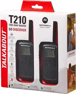 Falabella Radios Motorola Talkabout T210 Hasta 32kms oferta