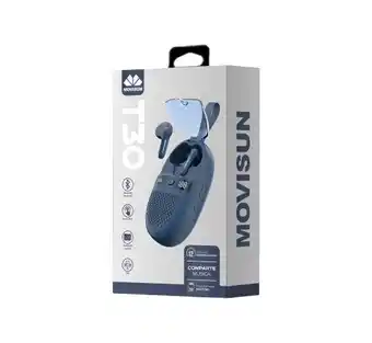 Falabella Audífonos Tws Inalámbricos T30 Bluetooth Parlante Azul oferta