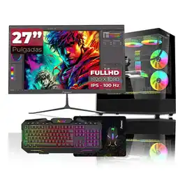 Falabella Computador Gamer Ryzen 7 5700G RAM 16GB SSD 512GB Monitor 27 Pulgadas 100Hz oferta