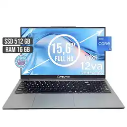Falabella PORTATIL INTEL CORE I5-12450H SSD 512GB RAM 16GB LED 15,6 FULL HD oferta