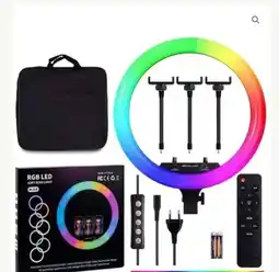 Falabella Aro de Luz RGB de 45cm con tripode oferta