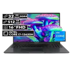 Falabella PORTÁTIL VIVOBOOK 16 INTEL CORE I7-13620H 32GB RAM 512GB SSD 16 FHD WUXGA INDIE BLACK oferta