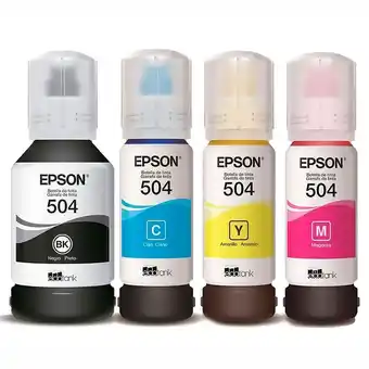 Falabella Tinta 504 para impresoras L4150 L4160 L6161 L6171 KITX4 oferta