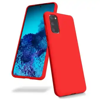 Falabella Funda Estuche Silicone Case Compatible Con Samsung S20 FE Rojo oferta