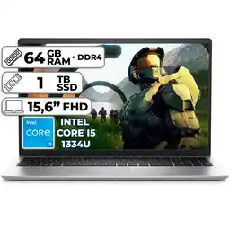 Falabella PORTÁTIL INSPIRON 3530 INTEL CORE I5 1334U 1TB SSD 64GB RAM 15,6 FHD PLATINUM SILVER oferta