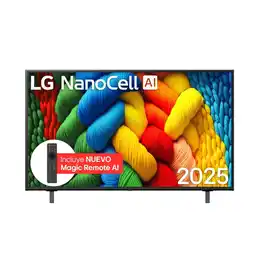 Alkomprar TV LG 43 Pulgadas 109 Cm 43NANO80 4K-UHD NanoCell Smart TV Con IA oferta