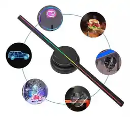 Falabella Proyector De Holograma 3d Imágenes Video 3d Led Fan oferta