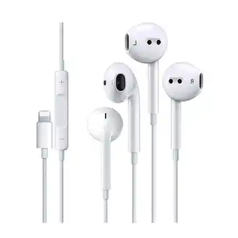 Falabella Audífonos Manos Libres 8 pines Para iPhone 14 13 12 11 x 8 7 iPad oferta