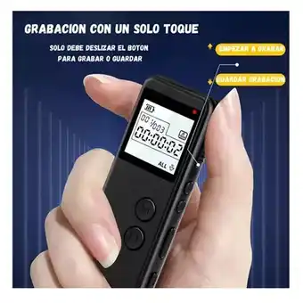 Falabella Grabadora De Voz Pantalla Digital Periodista oferta