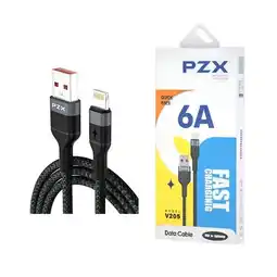 Falabella Cable De Carga y Datos 6A 1 Metro IPhone Acordonado V205 PZX oferta