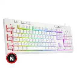 Falabella Teclado Gamer Shiva K512W RGB Multimedia / 6 Macros oferta
