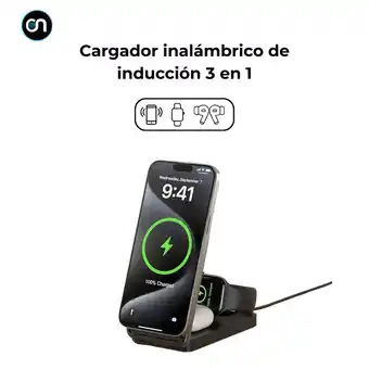 Falabella Cargador Inalámbrico 3 En 1 Estación De Carga Iphone oferta