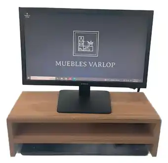 Falabella Base Elevador Para Monitor Color FLOR MORADO oferta