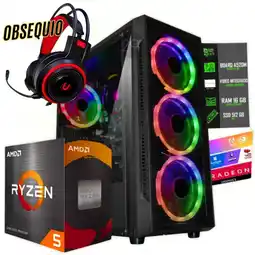 Falabella TORRE GAMER RYZEN 5 5600G/ 16GB RAM /512 SSD/ BOARD A520M oferta