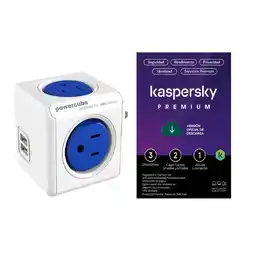 Falabella Antivirus Premium 3 Pc 1 Año +toma 4 Entradas 2usb oferta
