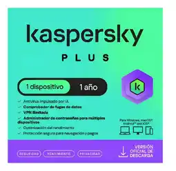 Falabella Antivirus Plus 1 Disp 1 Año + VPN Ilimitada ESD oferta