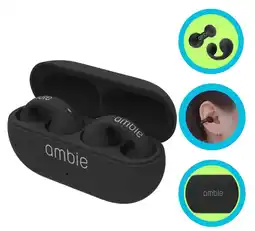 Falabella Auriculares deportivos inalámbricos Bluetooth Ambie color negro oferta