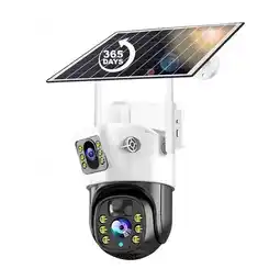 Falabella Camara Doble Lente Exterior Solar Simcard 4g Resiste Agua oferta